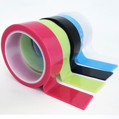 Colorful Multipurpose Nano Grip Tape Reusable Removable Washable Double Sided Tape for Holder