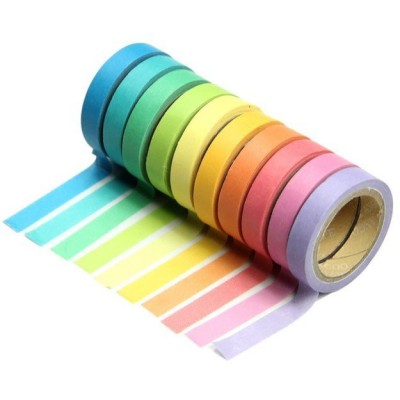 Custom Washi Sticker Decoration Masking Paper Tape Set Printed In Bulk Suppliers