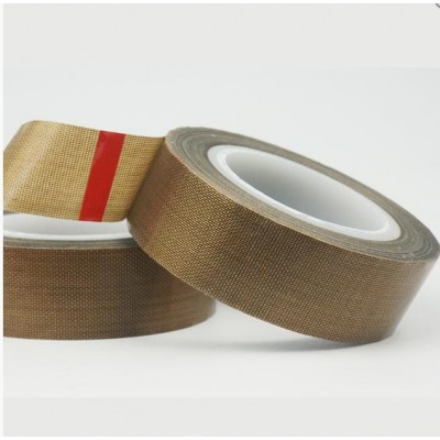 Insulating Property PTFE Fiberglass Tape for Packing Laminating Glass Fiber Cloth on Sale