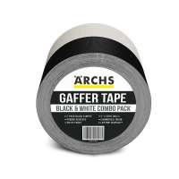 Single Side Gaffer Duct Tape, Heavy Cotton Strong Matte Gaff Tape