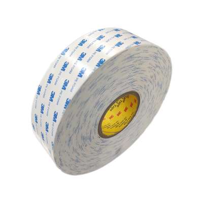 3M 1600T White 1 mm Double Sided PE Foam Tape