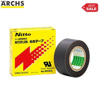 wholesale price NITOFLON Nitto Denko Electrical 903UL pure PTFE heat seal adhesive film tape